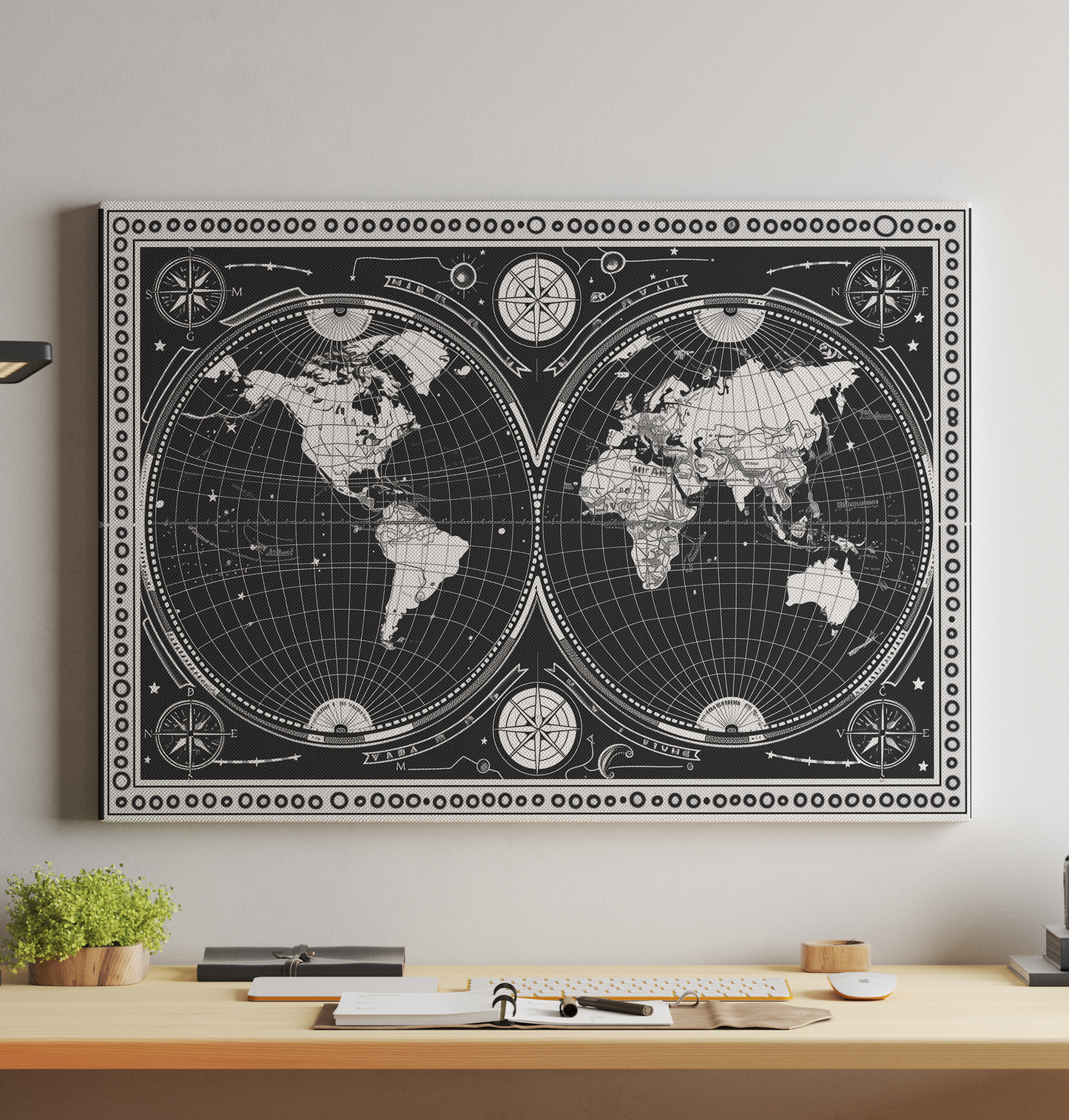 Generated World Map - 76