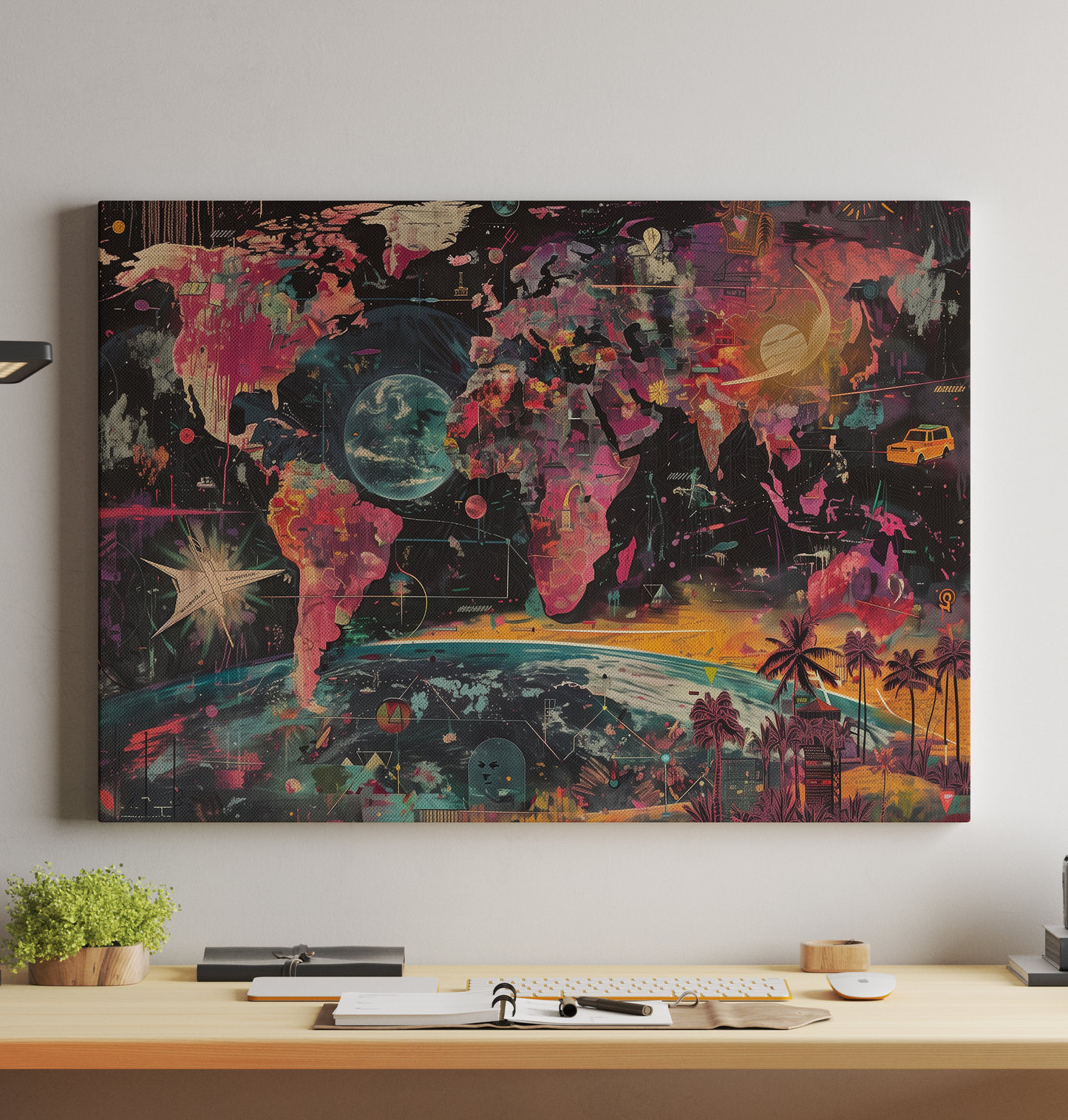 Generated World Map - 79