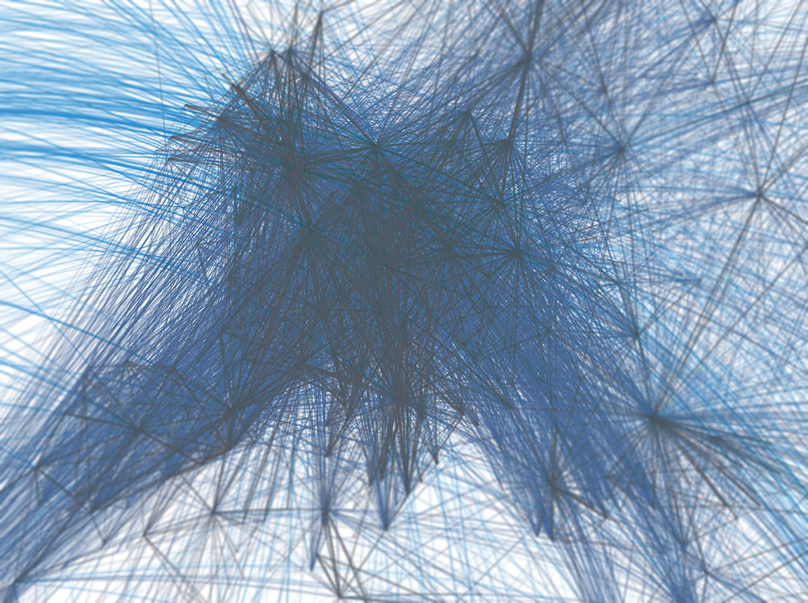 Flight Patterns Map - 24x36 - KR Maps