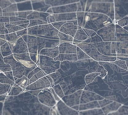 Details of Prague city Map