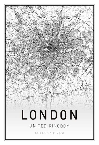 Full Preview of London street map