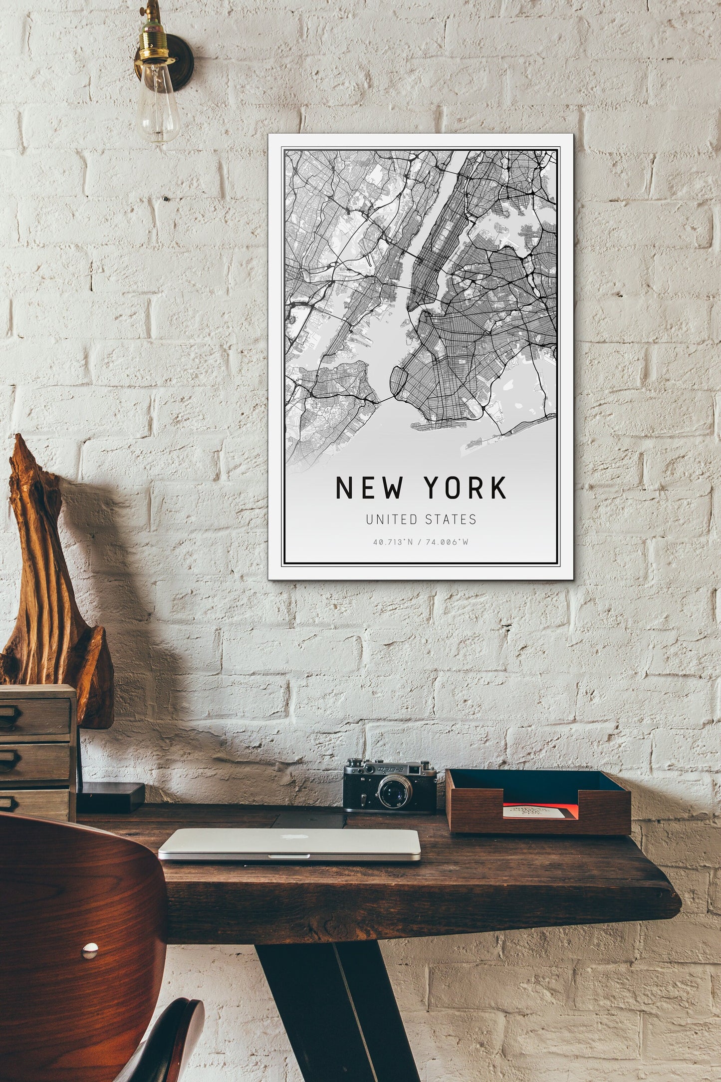 New York city Wall poster of streets