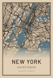 Executive city map