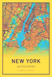 Pop city map