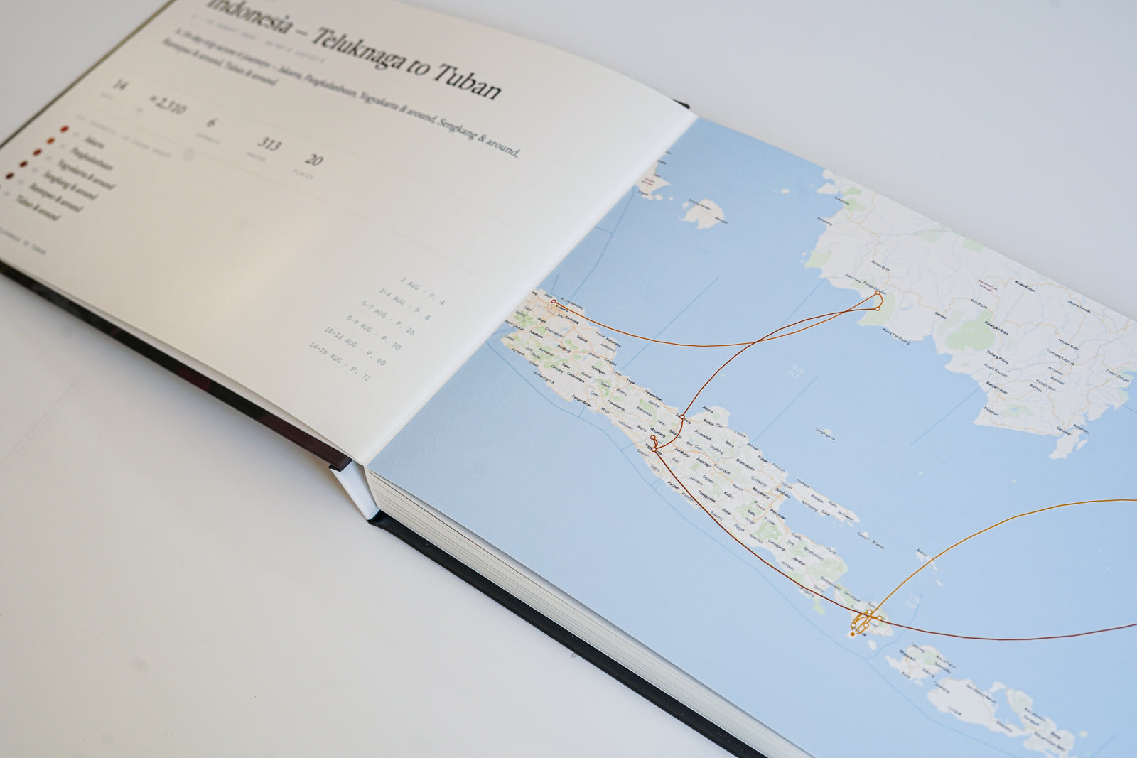 KR Maps Travel Book — Lay Flat