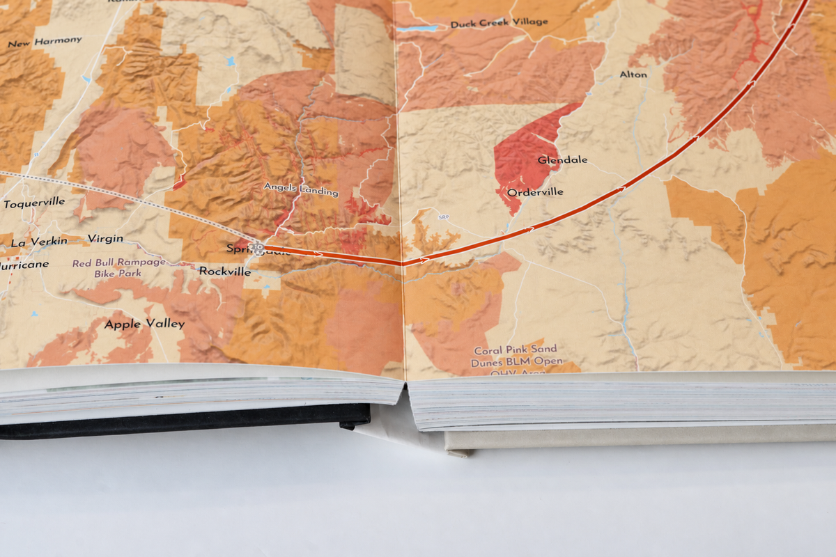 Custom Travel Photo Book — A4 Landscape Lay-Flat