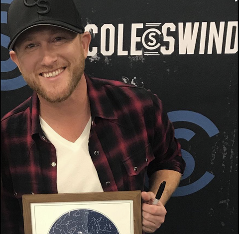 Customer with their KR Maps push pin map