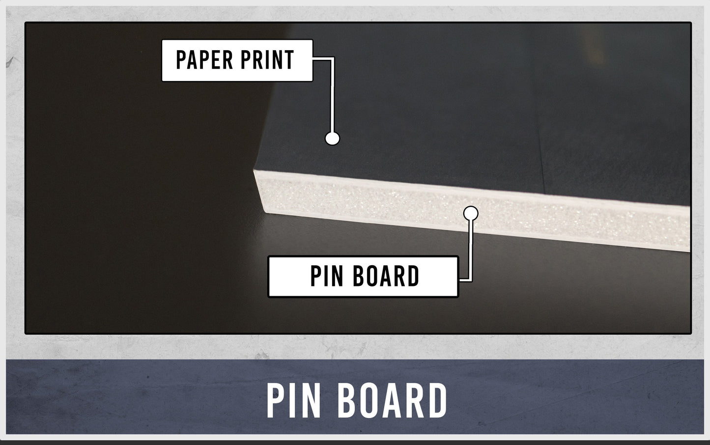 Push Pin World Travel Map: Winkel Tripel Projection Canvas Wall Art