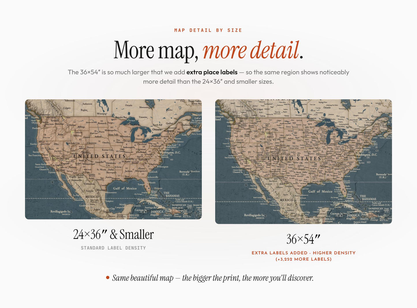 Slated Earth Blue & Gold World Push Pin Map on Premium Canvas - Custom Travel Pinboard with Personalized Legend, Pinnable World Map