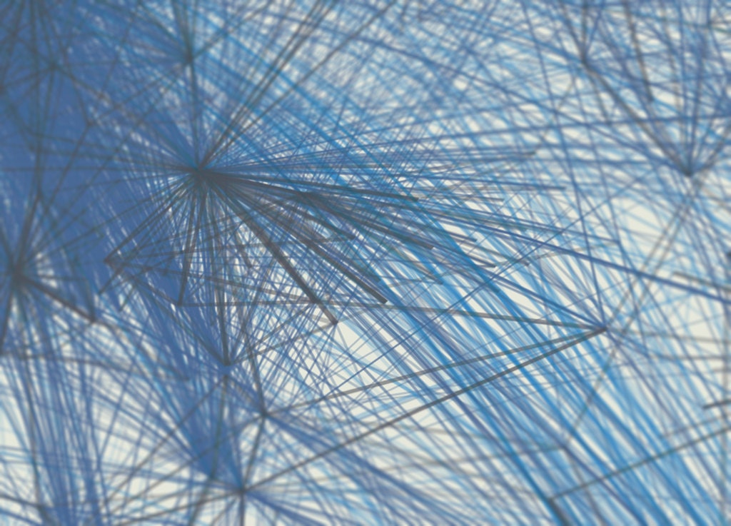 Flight Patterns Map - 24x36
