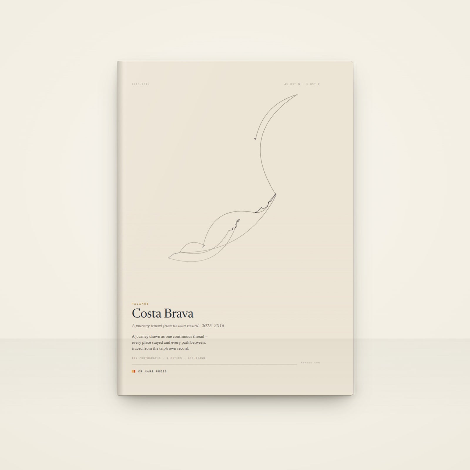 KR Maps Travel Book — A4 Portrait Softcover
