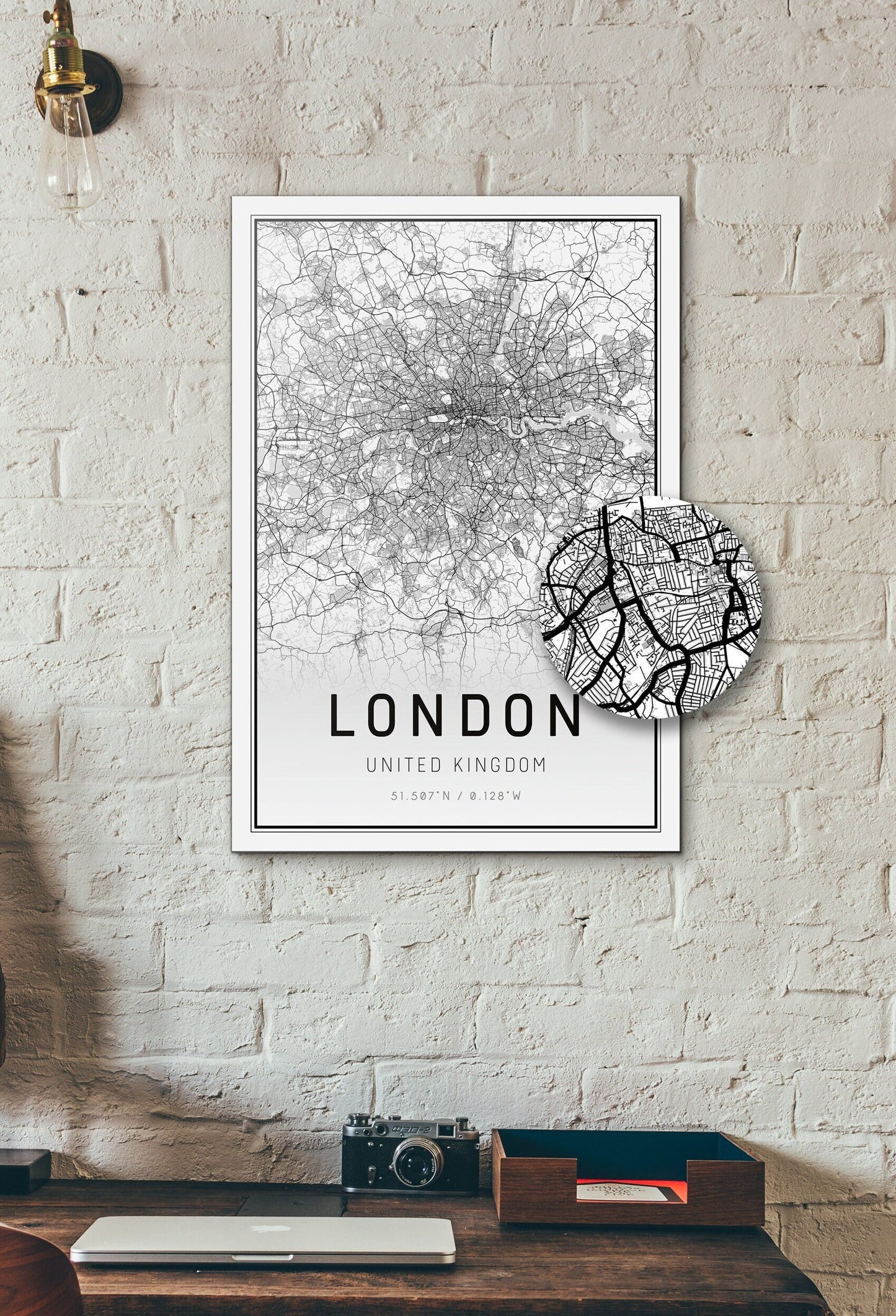 London Roads poster with extra detail preview