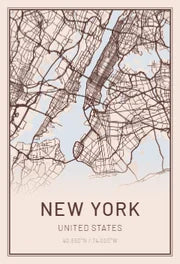 Blush city map