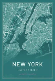 Teal city map