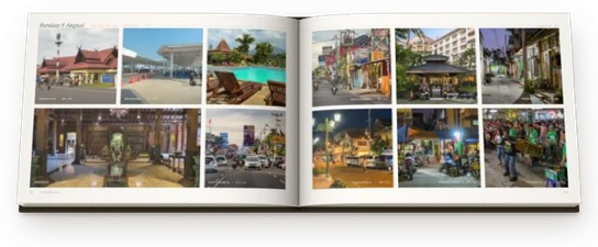 Photographs spread