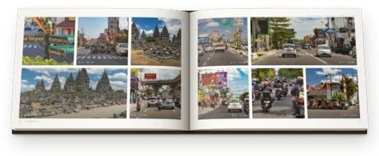 Photographs spread