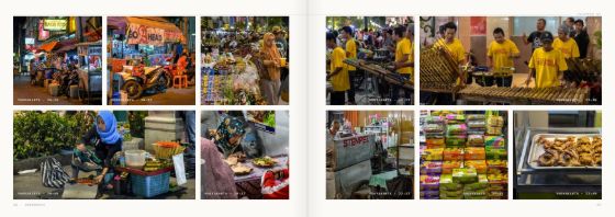 Photographs spread