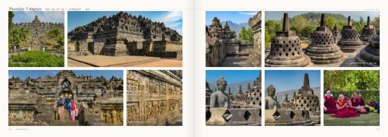 Photographs spread